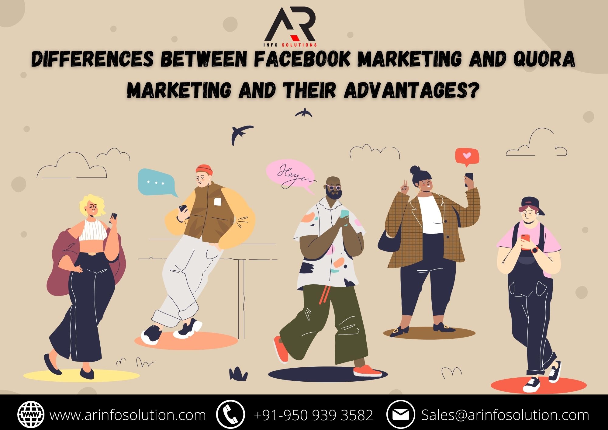 Differences Between Facebook Marketing and Quora Marketing and their Advantages?